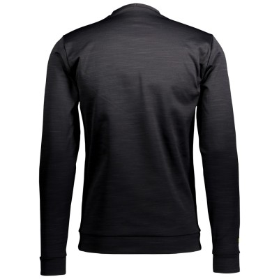 SCOTT Bluza Męska Crewneck Defined FT black/sulphur yellow