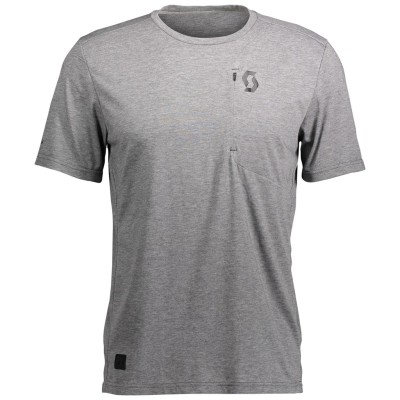 SCOTT Koszulka Męska Shirt DRI FT s/sl grey melange