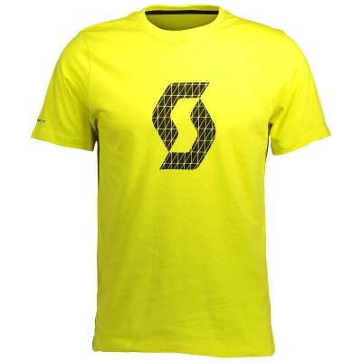 SCOTT Koszulka Męska Shirt Icon FT s/sl sulphur yellow