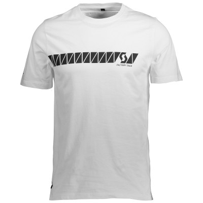 SCOTT Koszulka Męska Shirt Corporate FT s/sl white