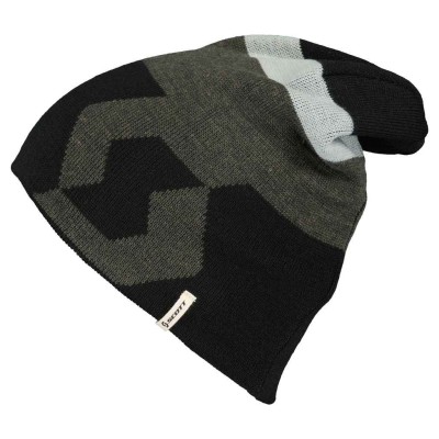 SCOTT Czapka Beanie Team 30 light grey/black one size