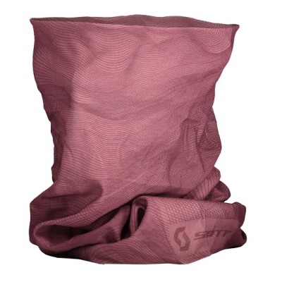 SCOTT Kołnierz ochronny Light Neckgaiter amaranth red print one size