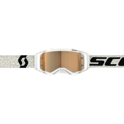 SCOTT Gogle Prospect Amplifier white/black / gold chrome works