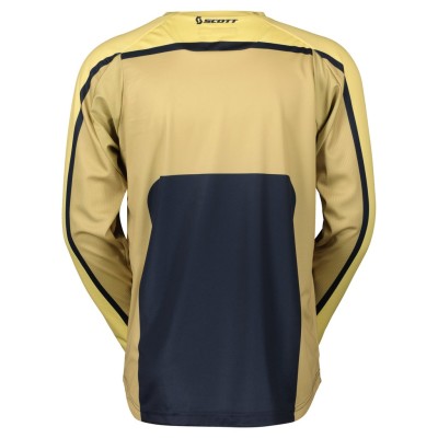 SCOTT Bluza Jersey 350 Track Evo beige tan/blue