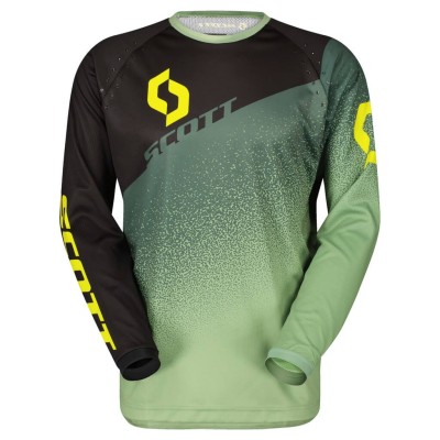 SCOTT Bluza Jersey 350 Dirt Evo black/green