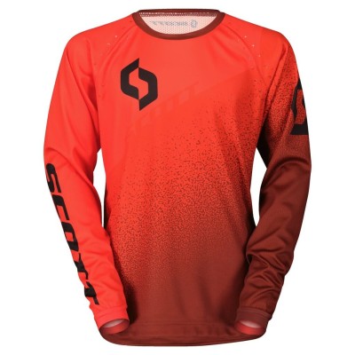 SCOTT Bluza Jersey 350 Dirt Evo red/black