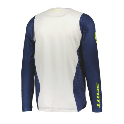 SCOTT Bluza Jersey 350 Dirt Evo blue/grey