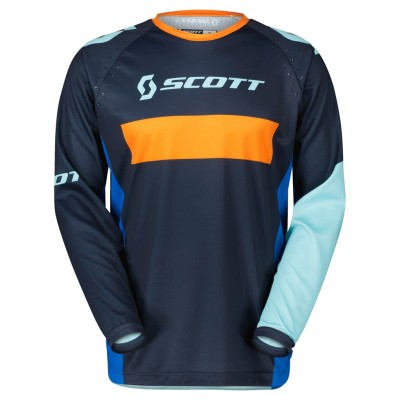 SCOTT Bluza Jersey 350 Race Evo blue/orange