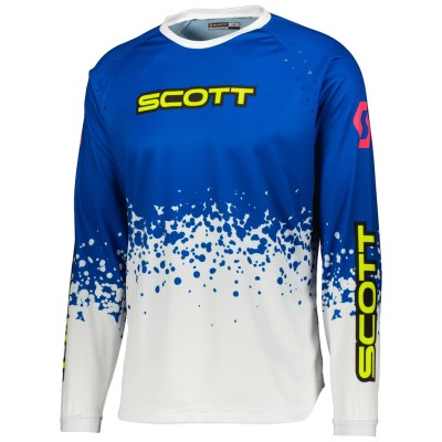 SCOTT Bluza Jersey 350 Race Evo blue/white