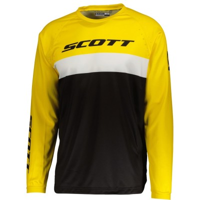 SCOTT Bluza Jersey 350 Swap Evo black/yellow