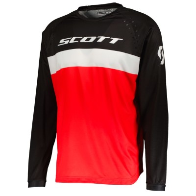 SCOTT Bluza Jersey 350 Swap Evo red/black