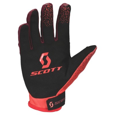 SCOTT Rękawice Glove 350 Dirt Evo red/black