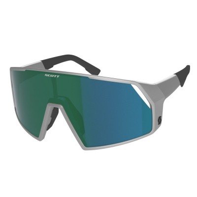 SCOTT Okulary Sunglasses Pro Shield Supersonic Edt silver / green chrome