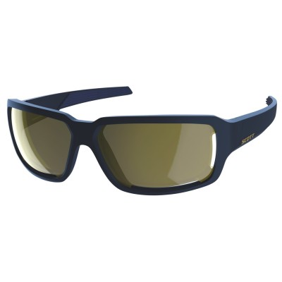 SCOTT Okulary Sunglasses Obsess ACS submariner blue / gold chrome
