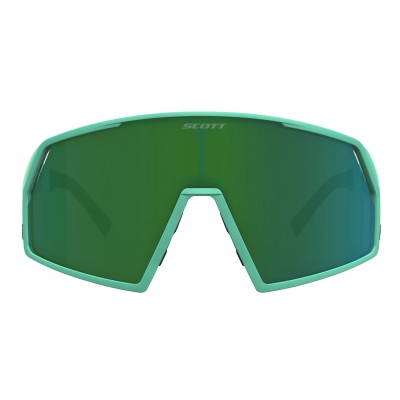 SCOTT Okulary Sunglasses Pro Shield soft teal green / green chrome