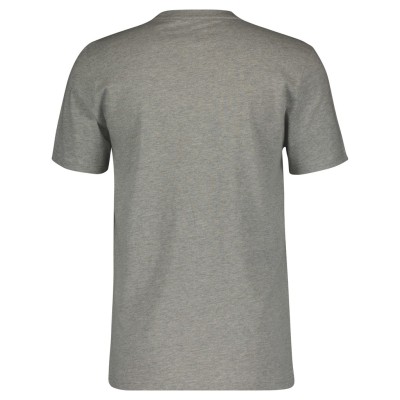 SCOTT Koszulka Męska Tee No Shortcuts s/sl light grey melange