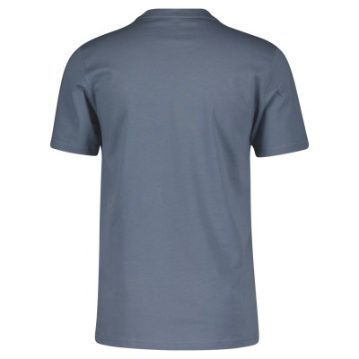 SCOTT Koszulka Męska Tee No Shortcuts s/sl steel blue