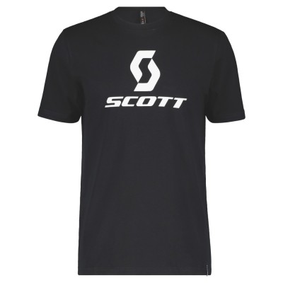 SCOTT Koszulka MęskaTee Icon s/sl black