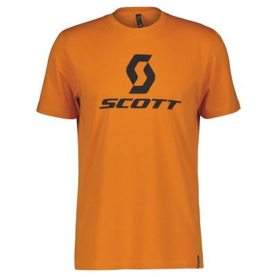 SCOTT Koszulka MęskaTee Icon s/sl copper orange