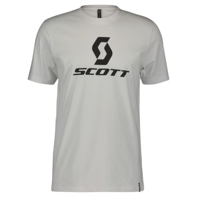 SCOTT Koszulka MęskaTee Icon s/sl white