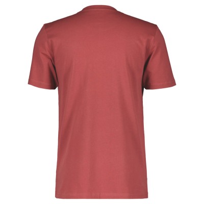 SCOTT Koszulka MęskaTee Icon s/sl burnt red