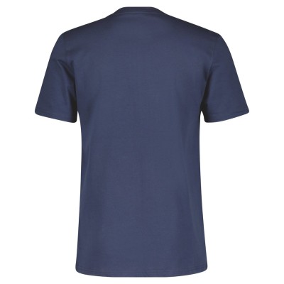 SCOTT Koszulka Męska Tee Stripes s/sl midnight blue