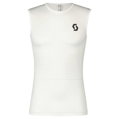 SCOTT Podkoszulek bez rękawów Tank Underwear Carbon white/black