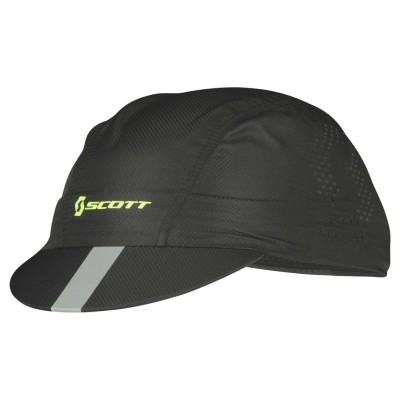 SCOTT Czapka Cap Performance black/sulphur yellow