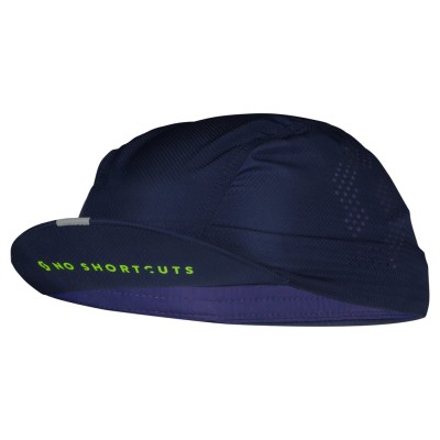 SCOTT Czapka Cap Performance midnight blue/sulphur yellow one size