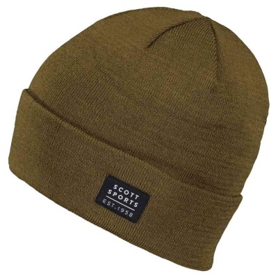 SCOTT Czapka Beanie Team 20 Merino earth brown one size
