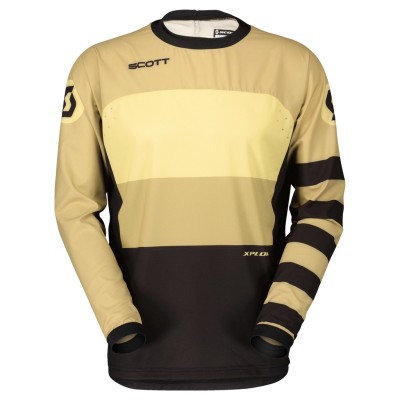 SCOTT Bluza Jersey X-Plore Swap beige tan/black