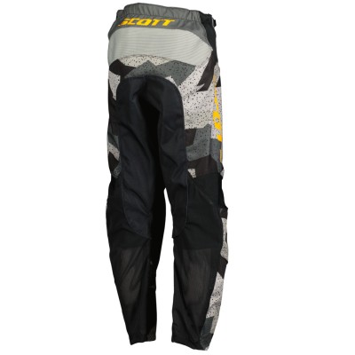 SCOTT Spodnie Junior Pant 350 Camo black/yellow