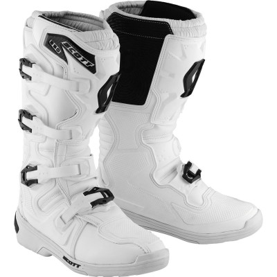 SCOTT Buty Boot MX 350 white/white