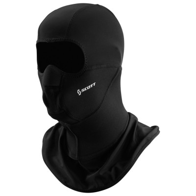SCOTT Maska Facemask Face Heater Hood black