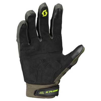 SCOTT Rękawice Glove X-Plore Pro green camo/yellow