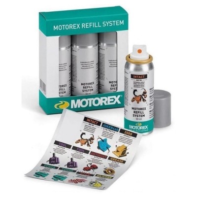 MOTOREX Spray Refill System Set (3 szt.)