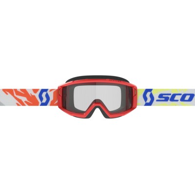 SCOTT Gogle Primal Youth red / clear