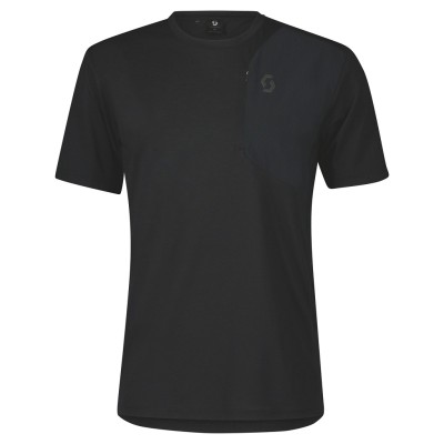 SCOTT Koszulka Męska Tee DRI Pocket s/sl black