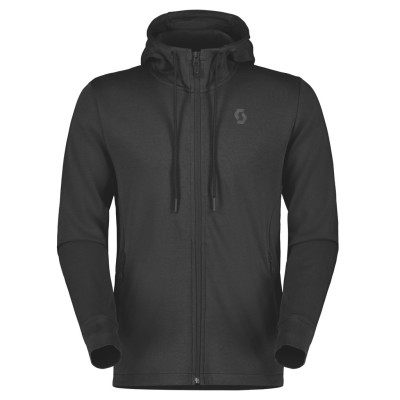 SCOTT Bluza Męska Hoody Tech Zip black