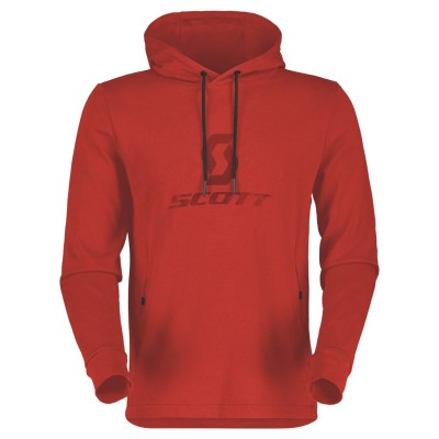 SCOTT Bluza Męska Hoody Tech magma red