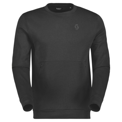 SCOTT Bluza męska Crewneck Tech black