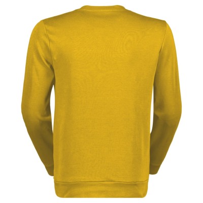 SCOTT Bluza męska Crewneck Tech mellow yellow