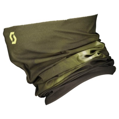SCOTT Kołnierz ochronny Neck Gaiter LT fir green/bitter yellow one size