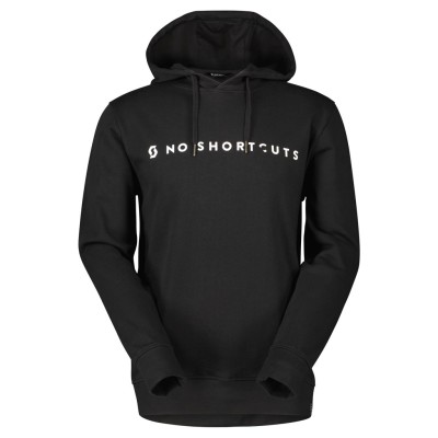 SCOTT Bluza Męska Hoody No Shortcuts LS black