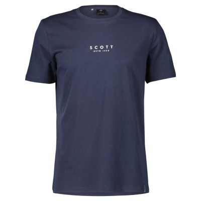 SCOTT Koszulka Męska Tee Typo s/sl dark blue