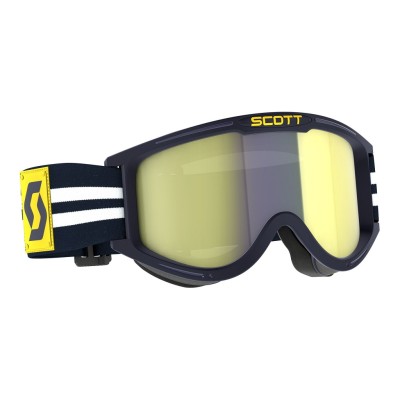 SCOTT Gogle 89X Era blue/white / yellow chrome