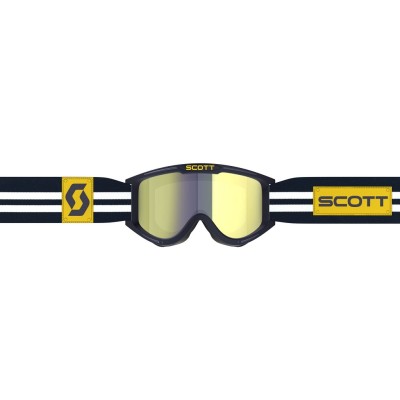 SCOTT Gogle 89X Era blue/white / yellow chrome