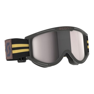 SCOTT Gogle 89X Era black/beige / silver chrome
