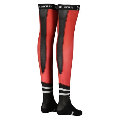 SCOTT Skarpety Socks Knee Brace fiery red