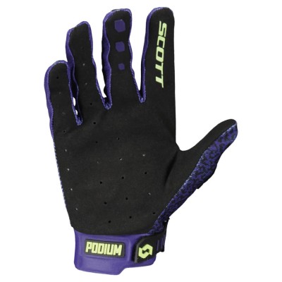 SCOTT Rękawice Glove Podium Pro dark purple/mint green